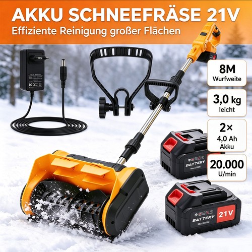 21v akku schneeschaufel - 21v,