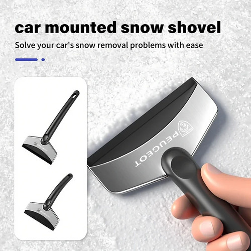 Auto schneebürste - auto,