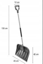 Kunststoff Schneeschaufel mit