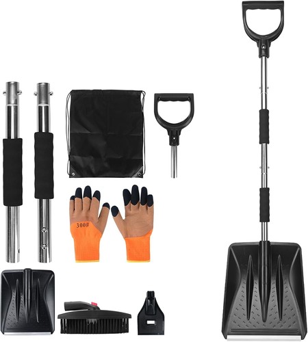 Schneeschaufel set 1 - schneeschaufel-set, 3-in-1