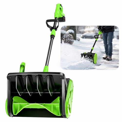 Akku schneeschaufel mit 2akkus - mit,