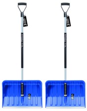 2x Schneeschaufel mit