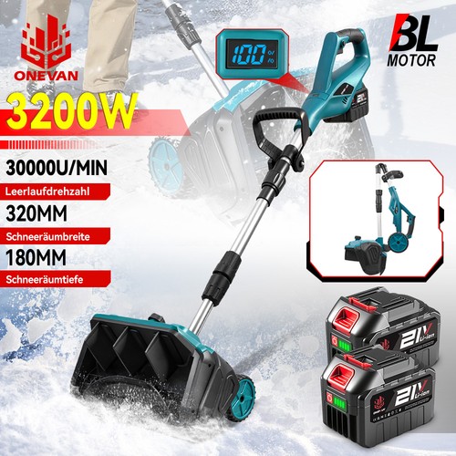 Akku schneefräse 3200w - akku,