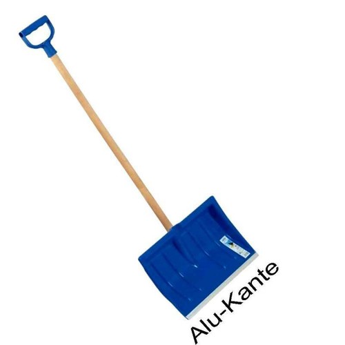 Große schneeschaufel mit alu - schneeschaufel,
