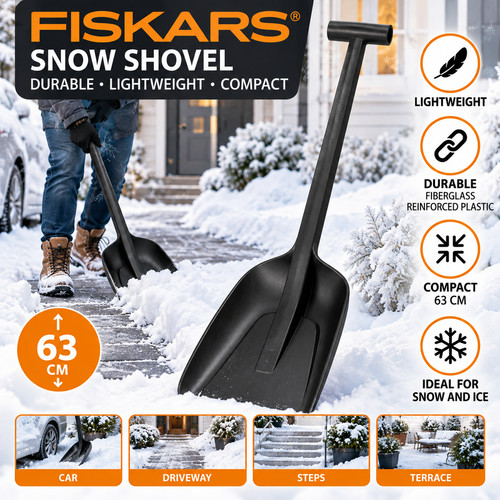 Fiskars schneeschaufel cm - fiskars, 63