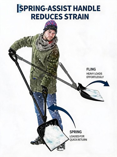 45x32 schneeschaufel mit - 45x32, cm