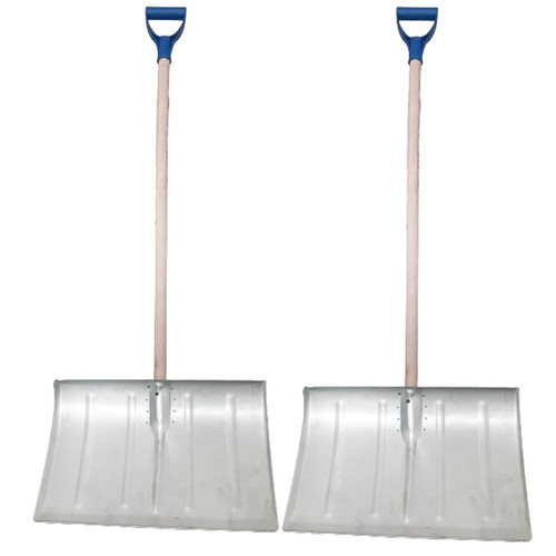 Schneeschaufel metall - 2x,