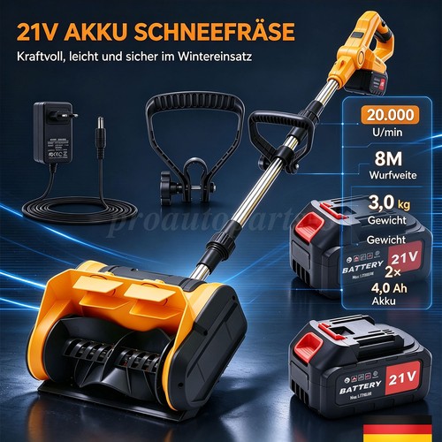 Akku schneefräse 3500w - schneefräse,
